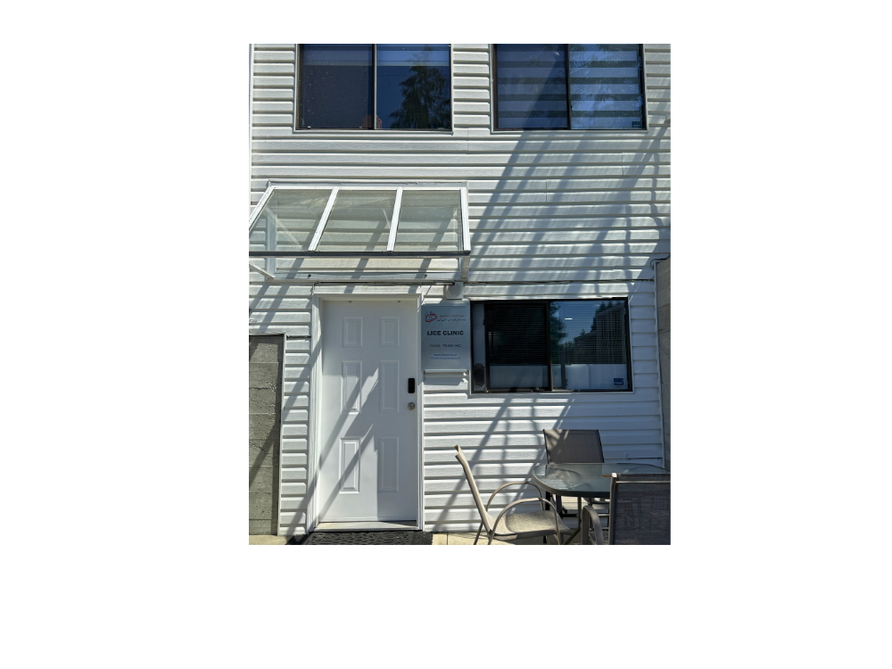 Entrance to Greater Vancouver Lice Clinic building